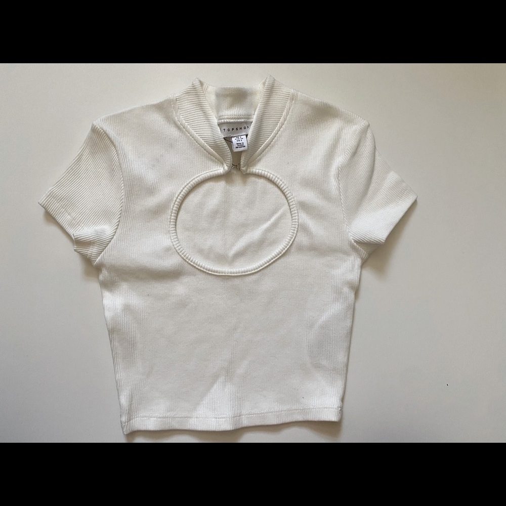 Cut out crop top